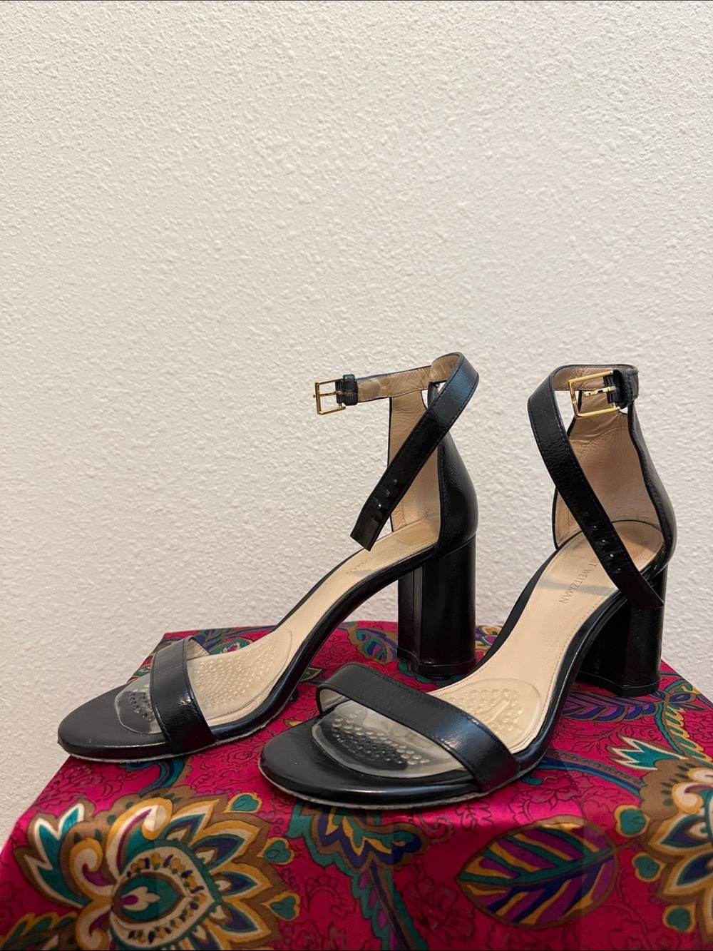 Stuart Weitzman Sandals Black 7